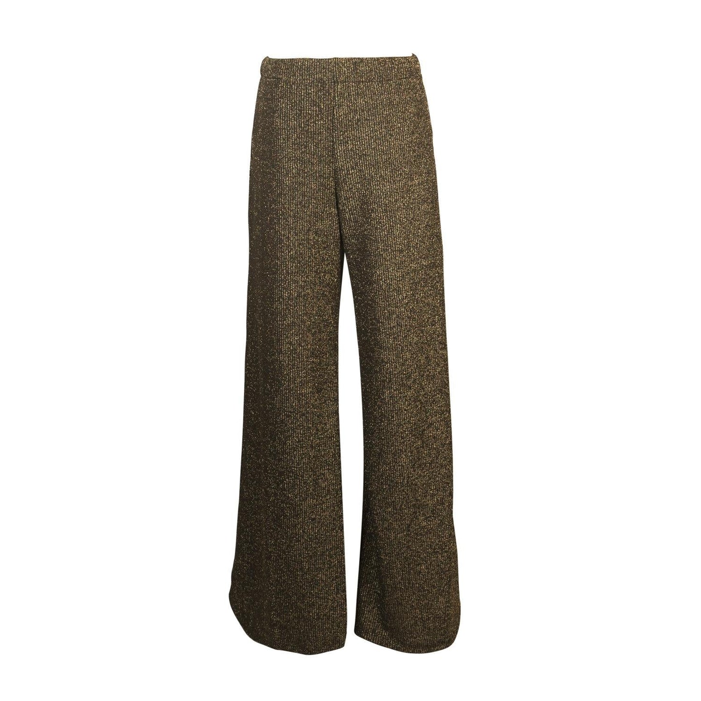 Aura Gold Tunic & Palazzo Pant Set