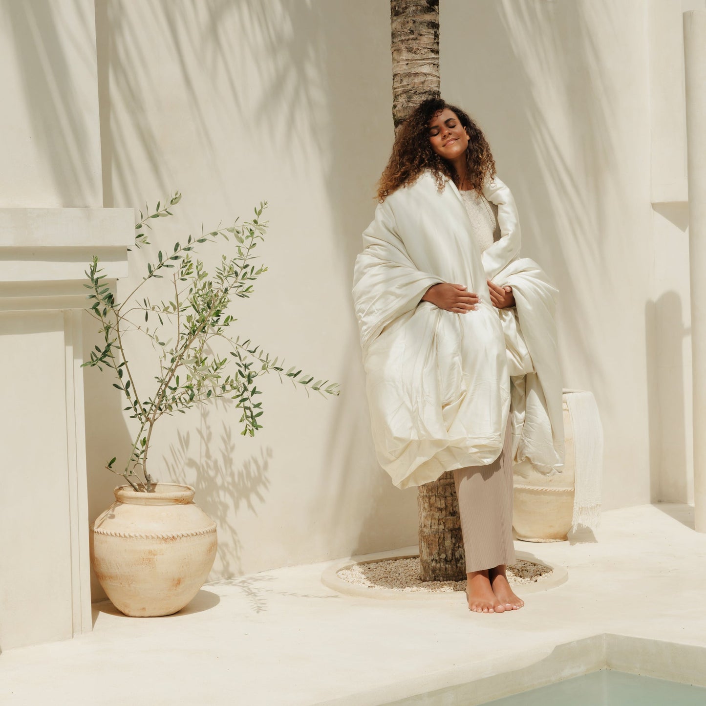 Organic Bamboo Sateen Duvet Cover Set