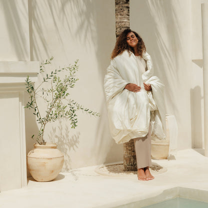 Organic Bamboo Sateen Duvet Cover Set