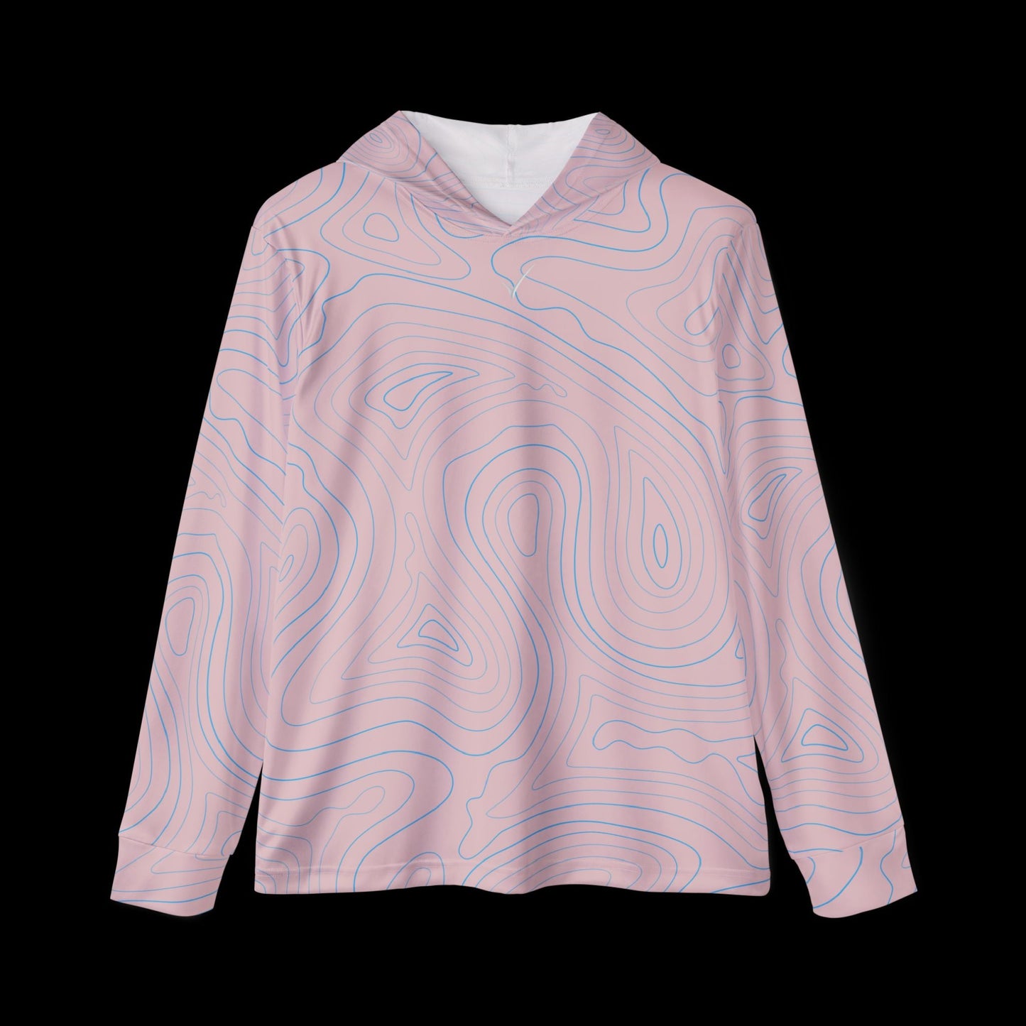 Coral Wave Performance Pullover