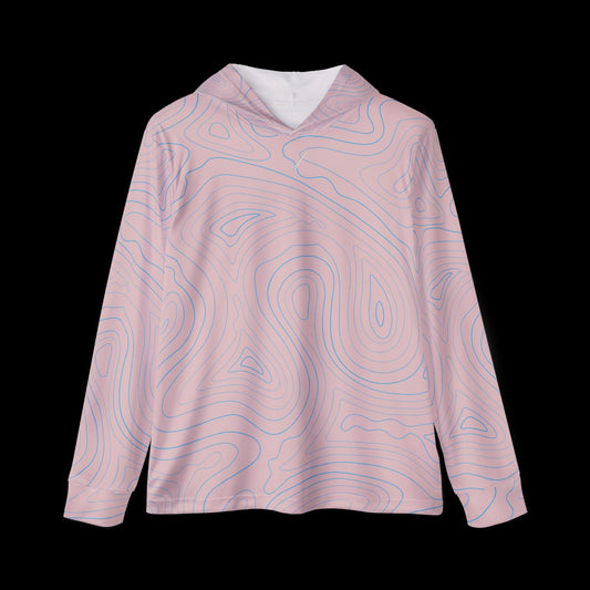 Coral Wave Performance Pullover