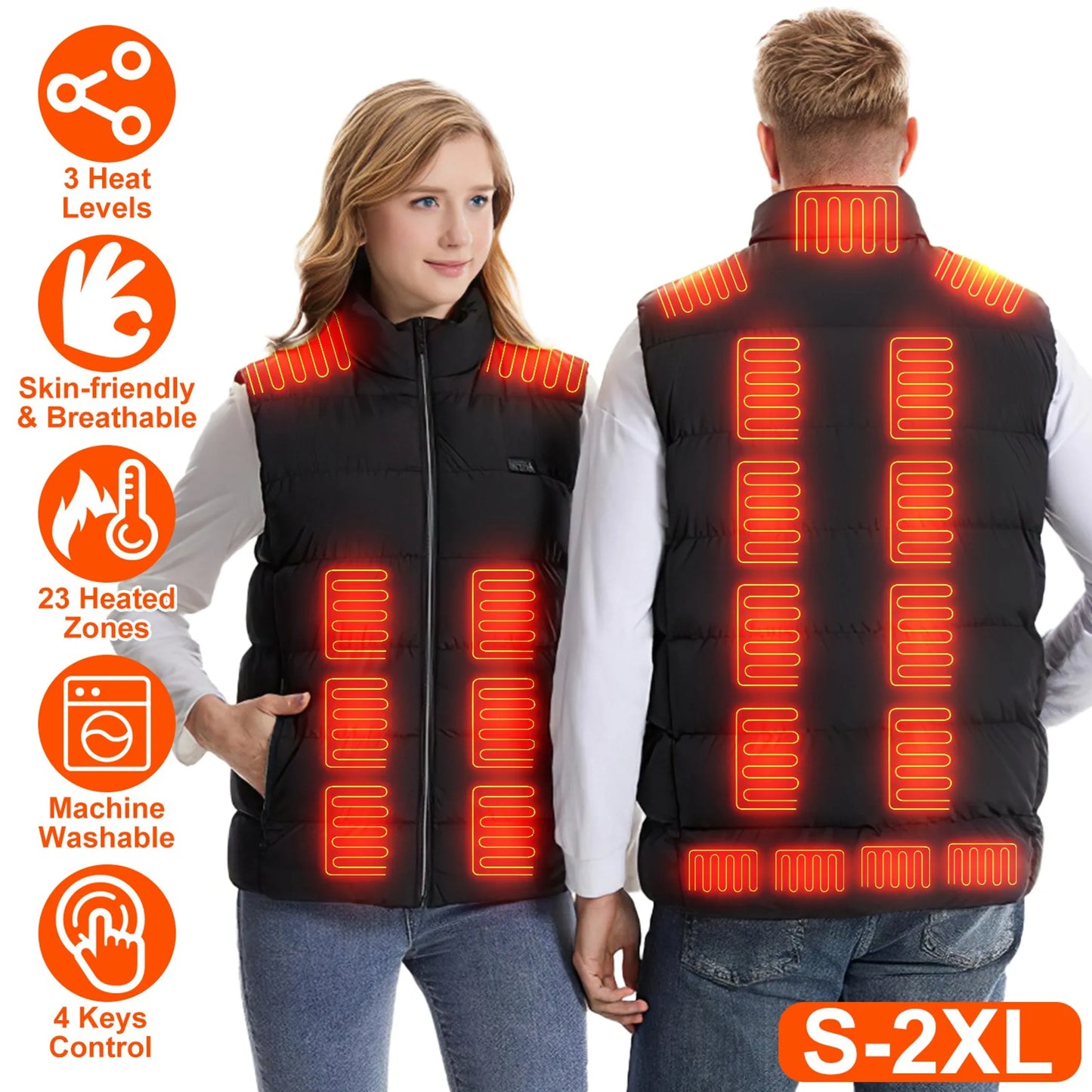 Heated Vest Unisex