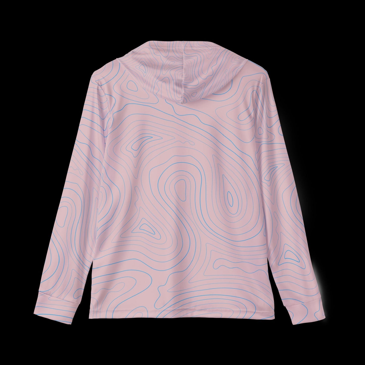 Coral Wave Performance Pullover