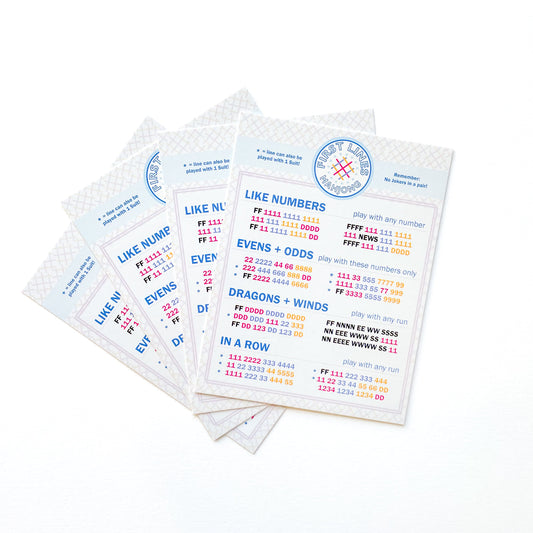 First Lines Mahjong Line Cards