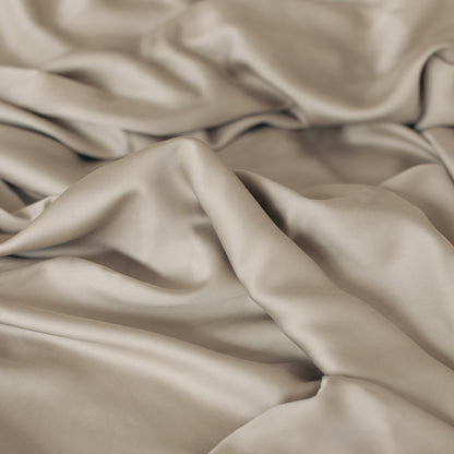 Organic Bamboo Sateen Duvet Cover Set
