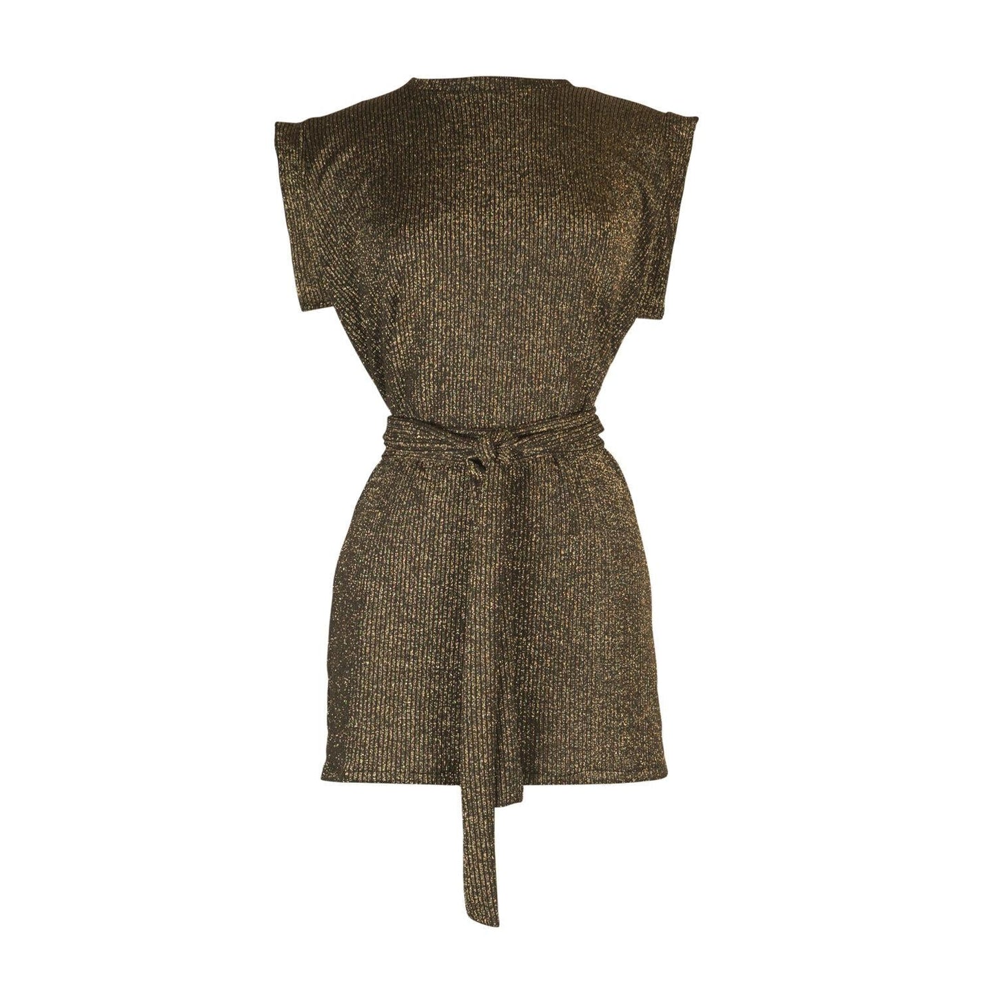 Aura Gold Tunic & Palazzo Pant Set