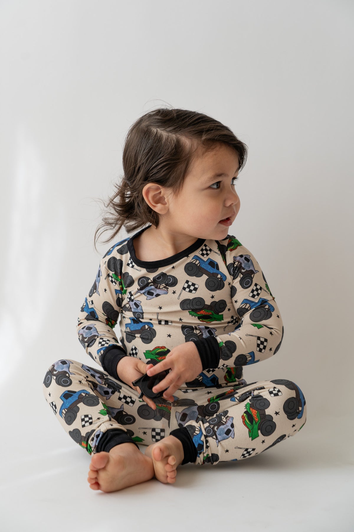 Monster Truck 2 piece PJ's