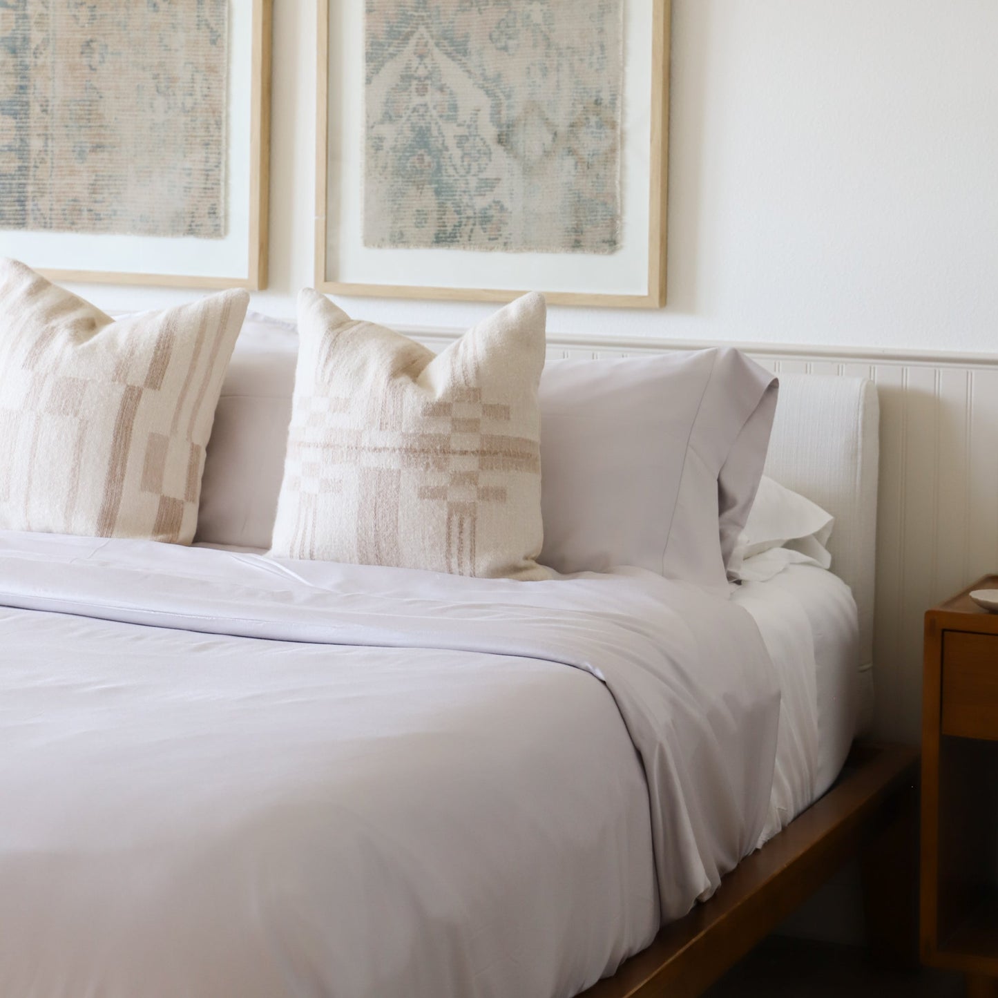 Organic Bamboo Sateen Duvet Cover Set