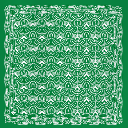 Mahjong Peacock Scarves