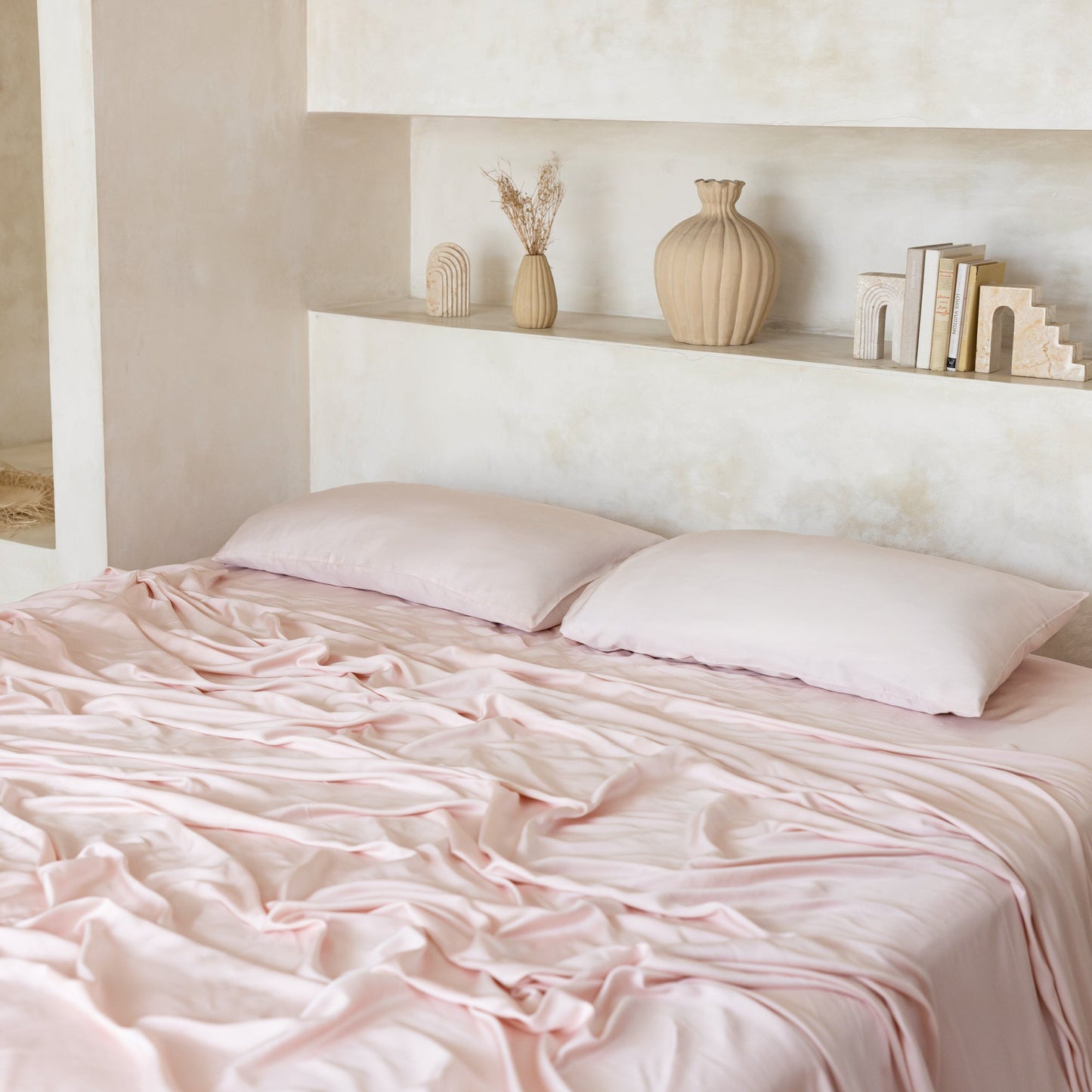 Organic Bamboo Sateen Duvet Cover Set