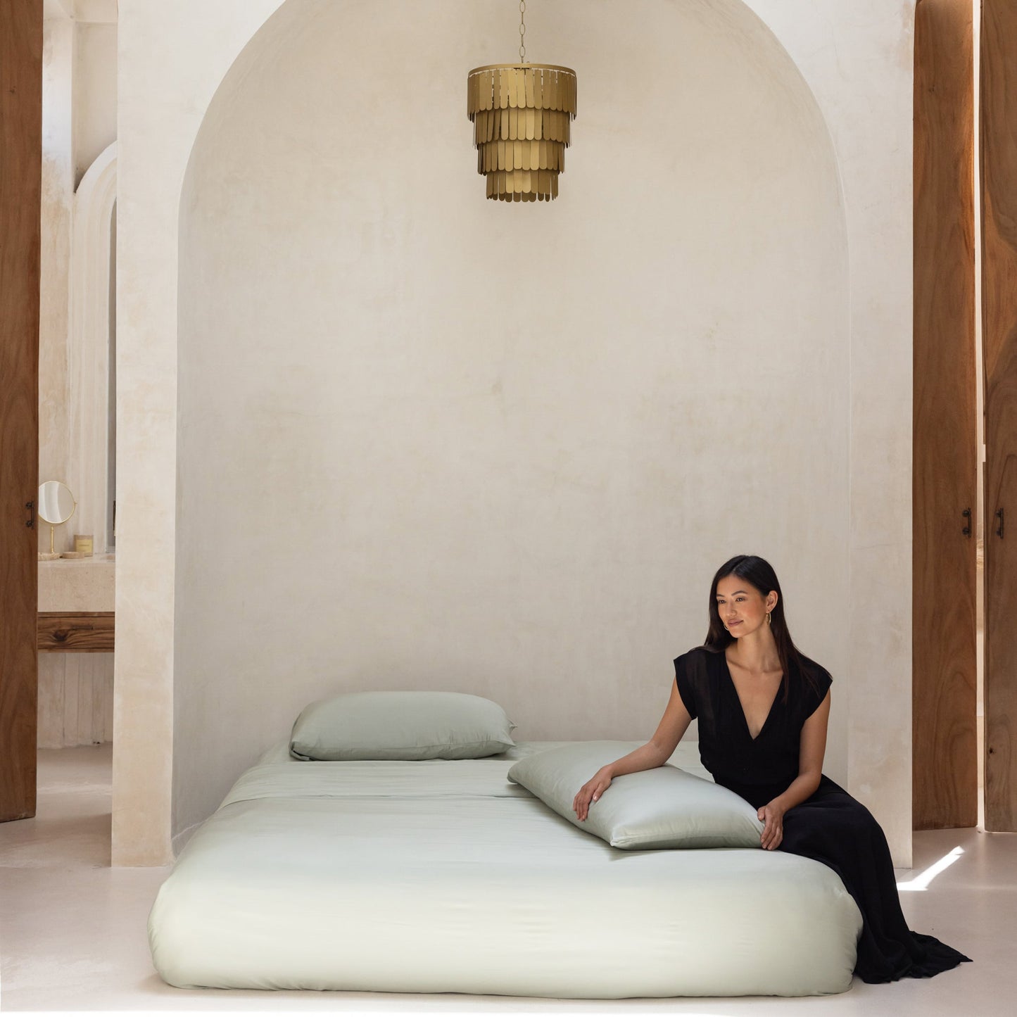 Organic Bamboo Sateen Duvet Cover Set