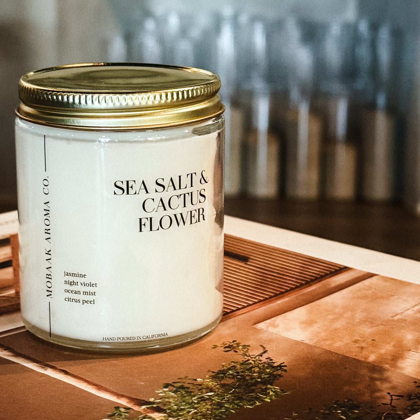 Sea Salt & Cactus Flower Candles
