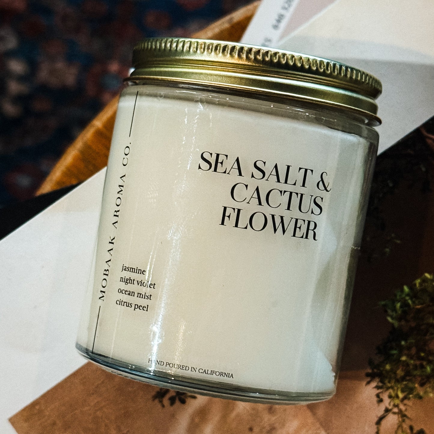 Sea Salt & Cactus Flower Candles