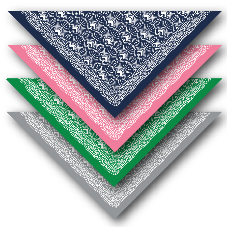 Mahjong Peacock Scarves