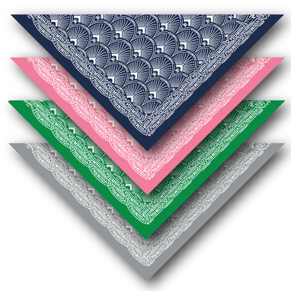 Mahjong Peacock Scarves