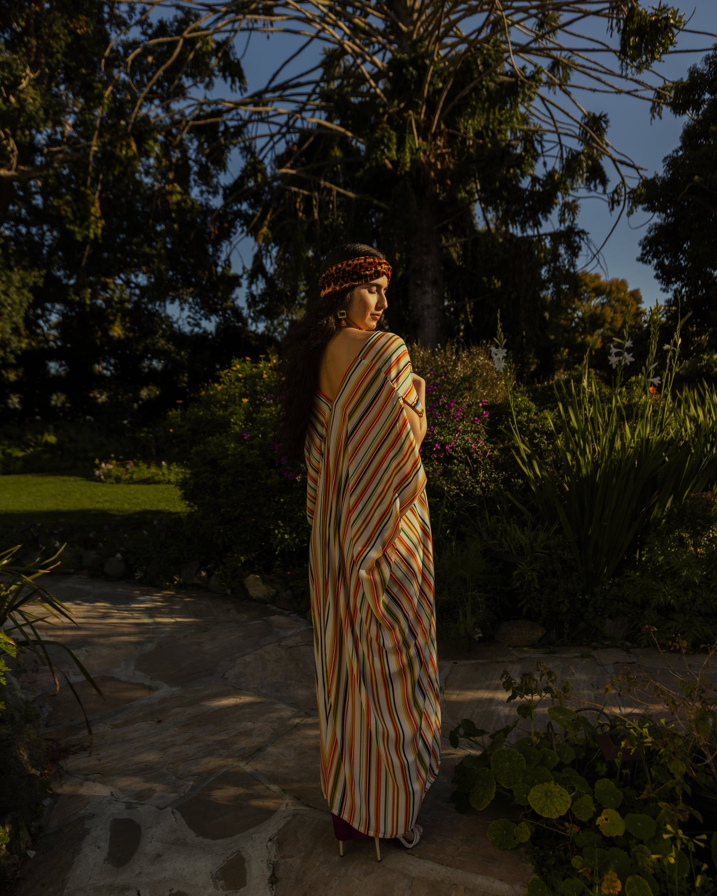 Cabana Stripe Caftan