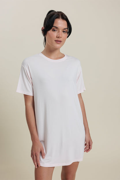 Bamboo Short Sleeve Tee Dress